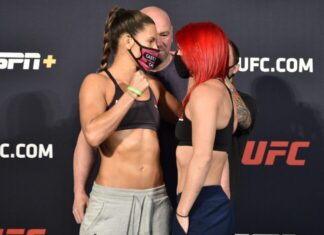 Cortney Casey and Gillian Robertson, UFC on ESPN 11
