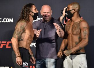 Clay Guida and Bobby Green, UFC on ESPN 11