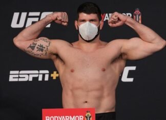 Ben Rothwell vs. Philipe Lines Off UFC Vegas 26 Philipe Lins UFC