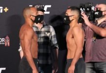 Jordan Espinosa vs. Mark De La Rosa UFC on ESPN 10