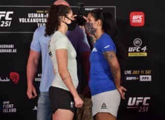 UFC 251 Results: Karol Rosa Outclasses Vanessa Melo Karol Rosa and Vanessa Melo, UFC 251