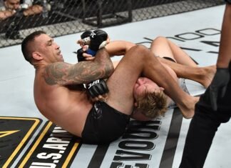 Fabricio Werdum submits Alexander Gustafsson, UFC Fight Island 3