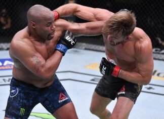 Daniel Cormier and Stipe Miocic, UFC 252