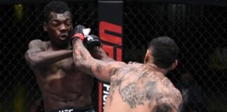 Daniel Rodriguez connects on Dwight Grant at UFC Vegas 7