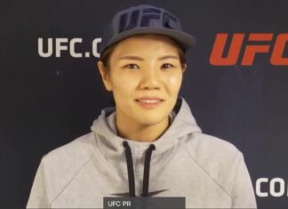 Ji Yeon Kim UFC Vegas 8 media day