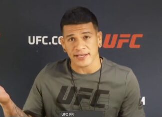 Maki Pitolo UFC Vegas 8 media day