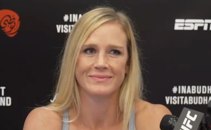 UFC Fight Island 4's Holly Holm: 