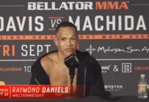 Raymond Daniels Bellator 245 post-fight