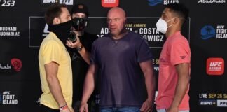 Brad Riddell and Alex da Silva, UFC 253 Weigh-in