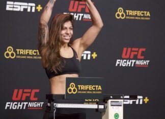 Manon Fiorot vs. Mayra Bueno Silva Off UFC 266 Due to COVID-19 Protocols Mayra Bueno Silva, UFC