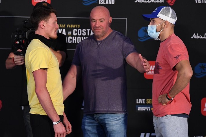 Shane Young and Ludovit Klein, UFC 253 face-off