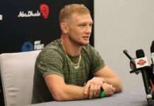 Casey Kenney, UFC 254 media day