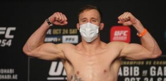 Justin Gaethje, UFC 254 weigh-in