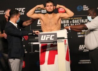 Khabib Nurmagomedov, UFC 254