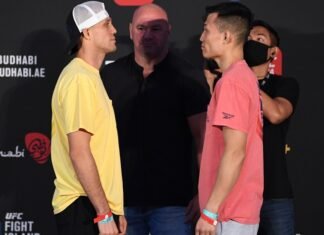 Brian Ortega and the Korean Zombie, UFC Fight Island 6 Chan Sung Jung