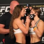 Liana Jojua and Miranda Maverick, UFC 254