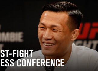 Korean Zombie UFC Fight Island 6 press conference