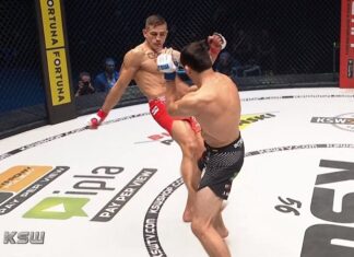 Andrzej Grzebyk vs. Marius Zaromskis KSW 56