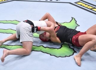 Kanako Murata and Randa Markos, UFC Vegas 14