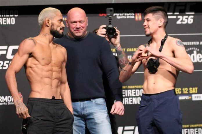 Deiveson Figueiredo and Brandon Moreno, UFC 256
