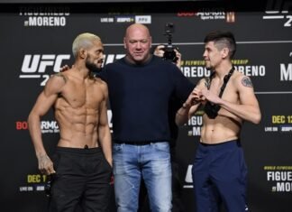 Deiveson Figueiredo and Brandon Moreno, UFC 256
