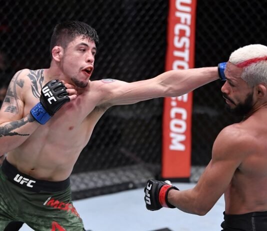 Brandon Moreno and Deiveson Figueiredo, UFC 256