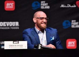 Conor McGregor, UFC 257 press conference