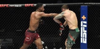 Neil Magny and Michael Chiesa, UFC Fight Island 8