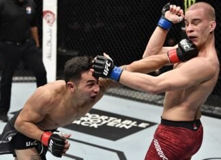 UFC Fight Island 7 Results: Punahele Soriano Drops Dusko Todorovic Repeatedly, Remains Perfect Punahele Soriano and Dusko Todorovic, UFC Fight Island 7