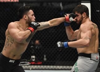 Brad Tavares and Antonio Carlos Junior, UFC 257