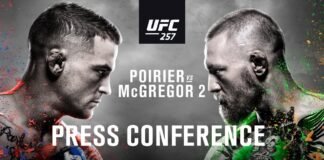 UFC 257 posted