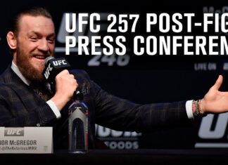 UFC 257 press conference live stream