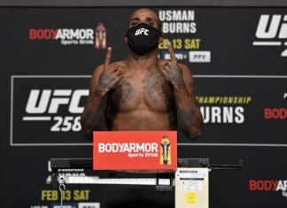 Bobby Green UFC 258 weigh-in