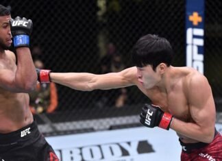 Youssef Zalal and Seung Woo Choi, UFC Vegas 18