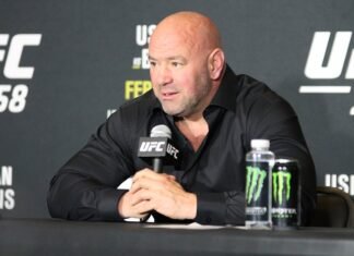Dana White UFC 258