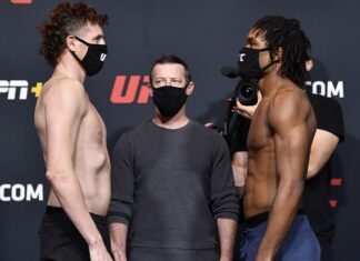 Chas Skelly and Jamall Emmer, UFC Vegas 19
