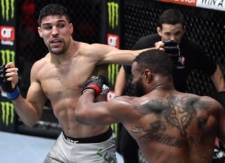 Vicente Luque and Tyron Woodley, UFC 260