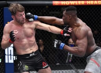 Stipe Miocic and Francis Ngannou, UFC 260