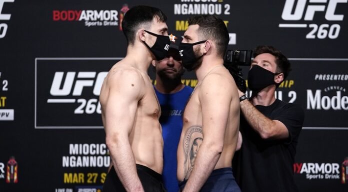 UFC 260 Results: Michał Oleksiejczuk Takes Split Decision ...