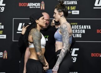 Amanda Nunes and Megan Anderson, UFC 259
