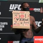 Israel Adesanya, UFC 259 weigh-in