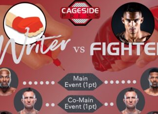 Writer vs. Fighter UFC Vegas 22