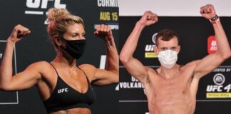 Ashley Yoder and Davey Grant, UFC