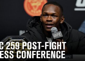 UFC 259 press conference