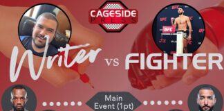 Writer vs Fighter UFC Vegas 21