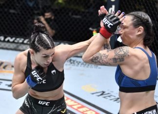 UFC Vegas 23 Mackenzie Dern Nina Nunes