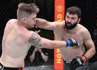 Chase Sherman and Andrei Arlovski, UFC Vegas 24