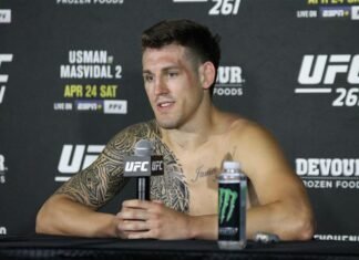 UFC 261: Brendan Allen Reacts to Being Tenth to Hit Straight Ankle Lock in UFC Brendan Allen, UFC 261