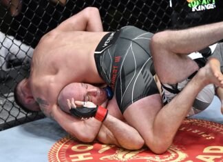 Gerald Meerschaert and Bartosz Fabinski, UFC Vegas 24