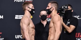 Scott Holtzman and Mateusz Gamrot, UFC Vegas 23